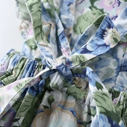 Toddler Pinafore Dress, Girls Floral Pinafore Dress,Green Pinafore Dress, Colorful Flower Dress,Rose dress  (10)_