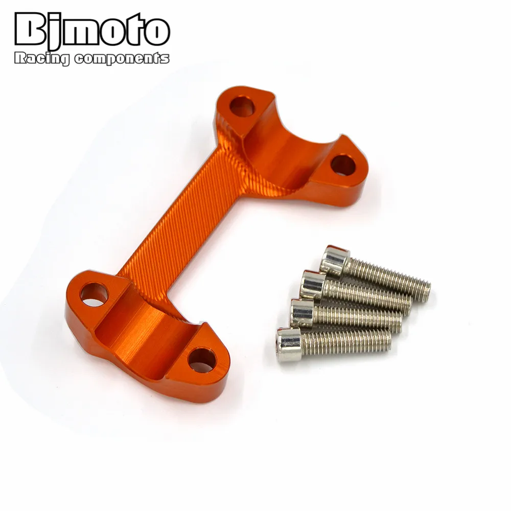 Алюминиевые подставки для Руля Мотоцикла BJmoto с ЧПУ верхняя крышка зажим подходит