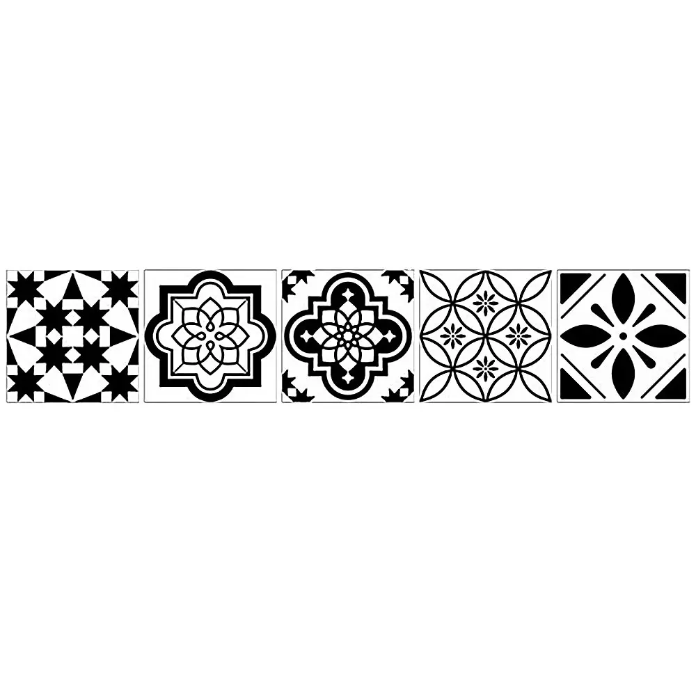 Fashion Waterproof Ceramic Tile Sticker Selfadhesive Wall Stickers
