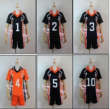 Haikyuu Hot Karasuno High School Jersey Volleyball Uniform Costume Fancy Dress