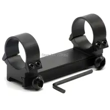 Охота 30 мм двойная трубка Крепление прицела винтовки низкий профиль Сфера Кольцо 20 Вивера ж/анти отдачи булавки