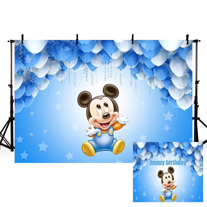 

Photography Backdrops Birthday Party Blueminnie Balloon Decoration Children Backgrounds Customized Photo Background for Studio