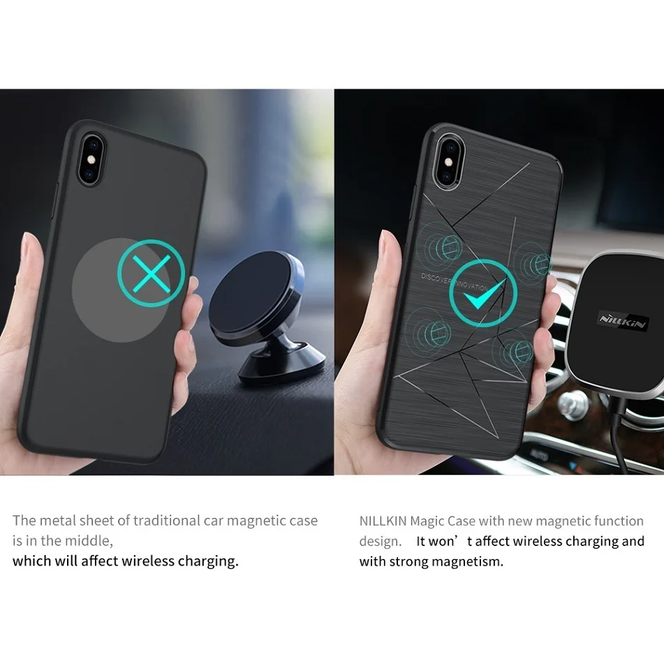 Чехол Nillkin силиконовый для iPhone XS Max/XR/XS/X|Бамперы| |
