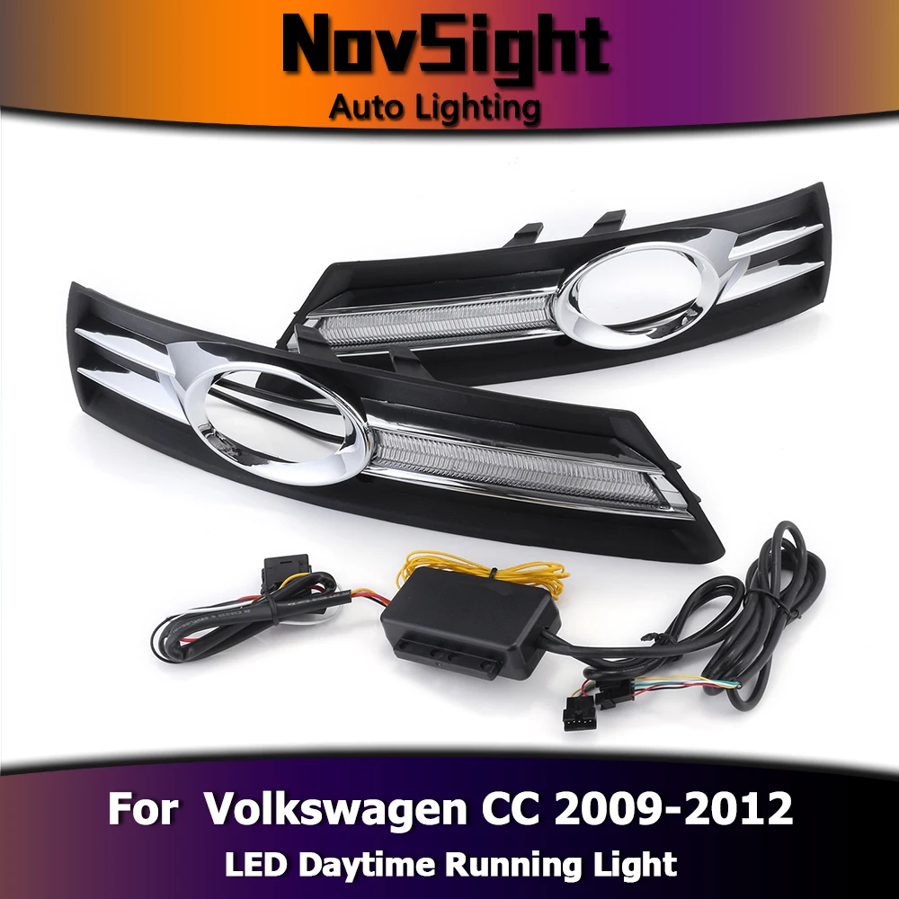 NOVSIGHT Driving Daylight for Volkswagen Passat CC 09 2012 DRL LED