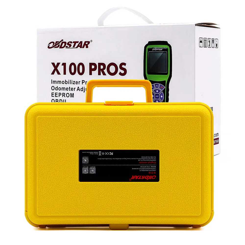 Автомобильный программатор OBDSTAR X100 PROS C + D E для EEprom Adapter IMMO pin codereader коррекция