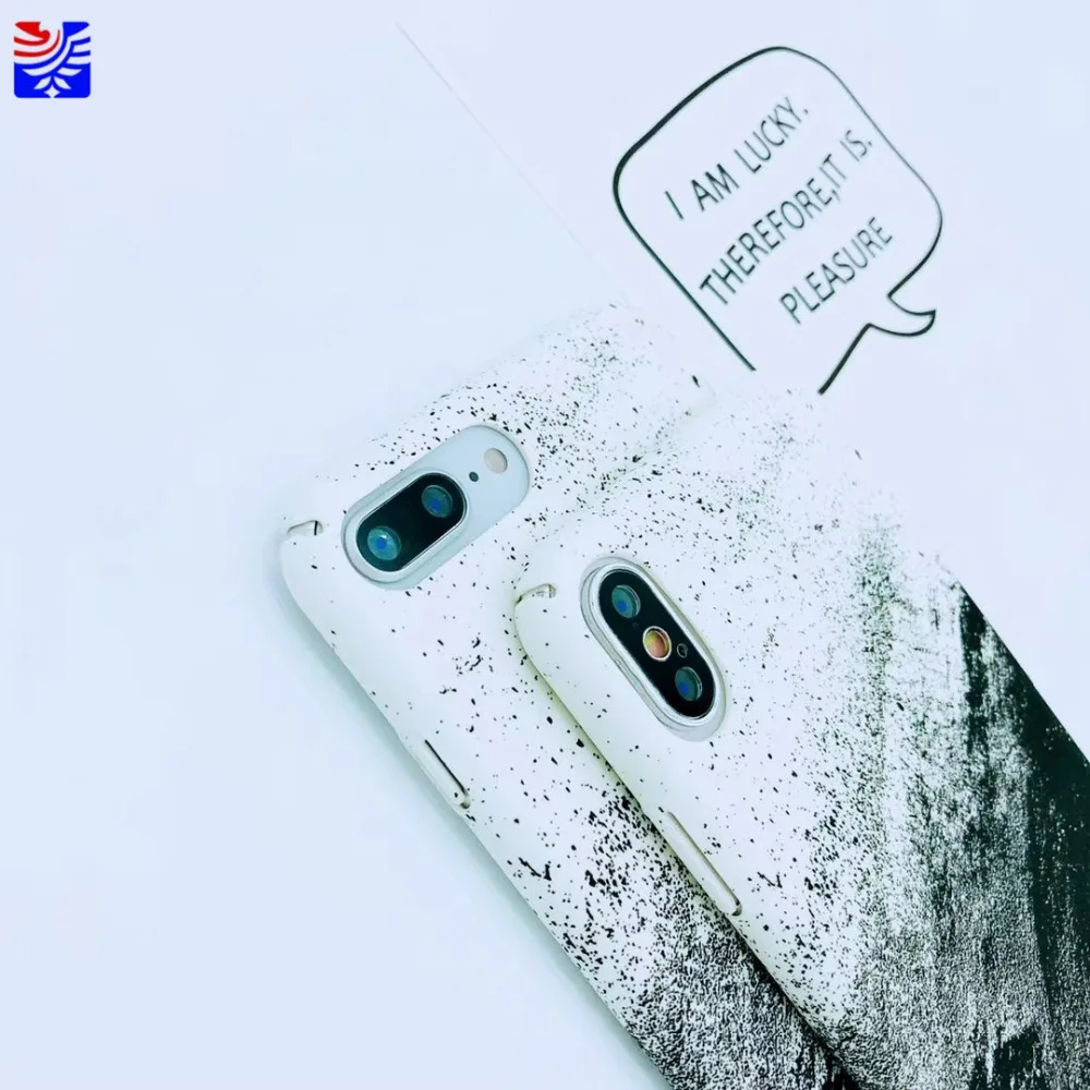 Чехол для телефона PEIPENG с рисунком пейзажа iPhone 6 6s 6plus 7 8 plus X защитный чехол Жесткий