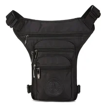 Nylon Leg Bag For Men Hip Drop Messenger Shoulder Travel Trekking Motorcycle Fanny Waist Bags waterproof nylon drop leg bag men waist fanny pack hip shoulder designer motorcycle rider multi purpose bags dropshipping