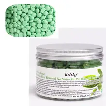 Liddy 150 г/5,3 унций, твердый воск, бобы, без полосок, для депиляции, горячая пленка, твердый воск, гранулы, для воска, для тела, бикини, удаление волос, чайное дерево 5JY20