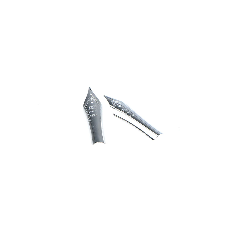

1pc Metal Silver 750 159 0.5mm Standard Fountain Pen Replacement Nib For Jinhao