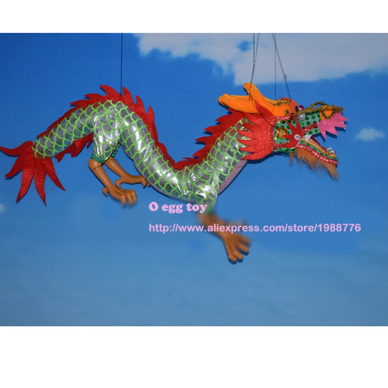 Кукла марионетка Dragon dance ручная игрушка в виде животных|marionette a doigts|hand puppet toypuppet toys