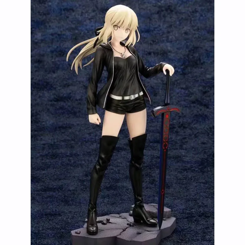 

24cm Fate Grand Order Altria Pendragon Alter Casual Saber PVC Action Figure Toy Doll Gift