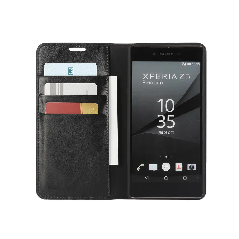 Z5 Premium Retro Luxury Real Genuine Leather Wallet Case for Sony Xperia Z5 Premium Flip Accessories Cellphone Protection Cover Z5 Premium Retro Luxury Real Genuine Leather Wallet Case for Sony Xperia Z5 Premium Flip Accessories Cellphone Protection Cover