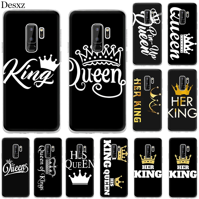 Silicone Case for Samsung Galaxy A5 A6 A8 J3 J5 J7 Plus Crown TPU Cover | Мобильные телефоны и аксессуары
