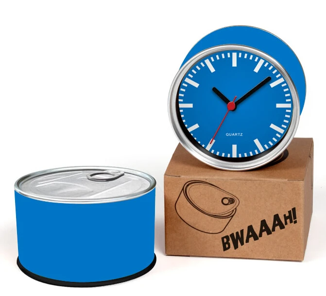 cheap Blue Color Designs Kitchen Fridge Magnets Wall Reloj Cheap Desk Table Function Clocks 2pcs a lot Free Shipping