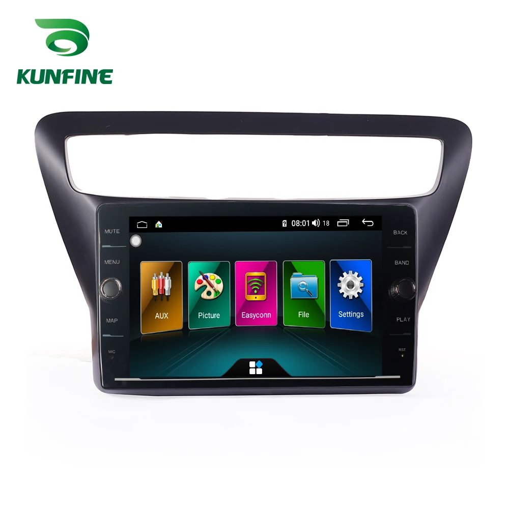 Perfect Octa Core 4GB RAM 64GB ROM Android 8.1 Car DVD Navigation Player Deckless Car Stereo For Chevrolet LOVA RV 2016 Radio Headunit 2