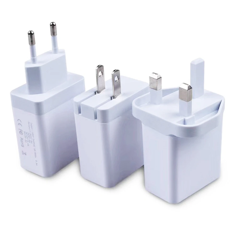 

5 pcs Quick Charging QC 3.0 Smart Fast 3 USB Wall Charger For Xiaomi Samsung Huawei Quick Charge Charging Adapter Mobile Phone
