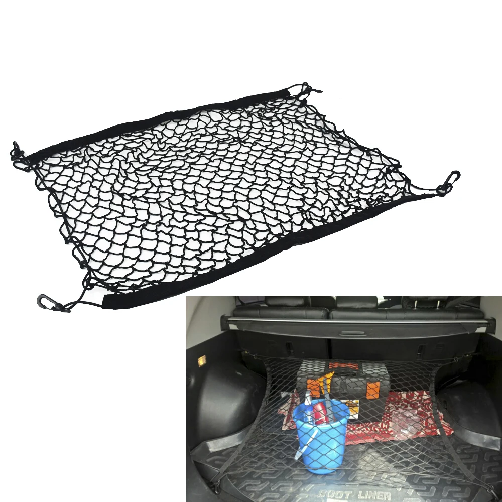 Car Trunk Cargo Organizer Storage Net Trunk Organizer for Toyota