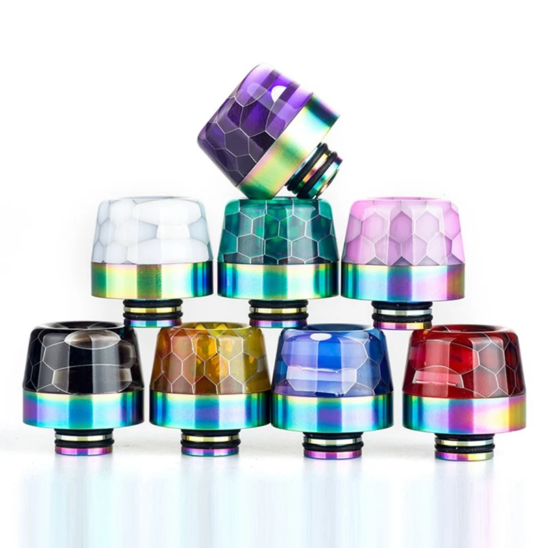 

510 Snake Resin Stainless Steel Material Drip Tip For 510 Thread Atomizer For Melo 3 Mini Vape Accessories