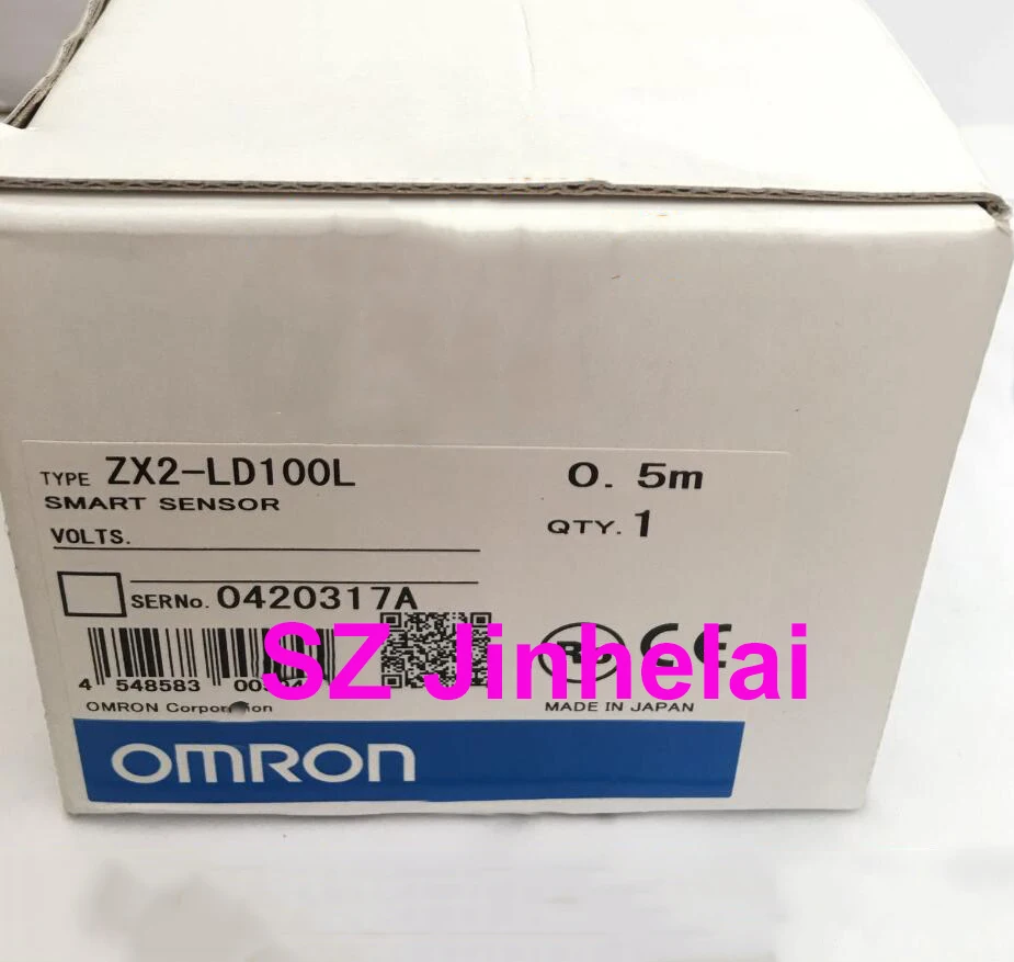 

OMRON ZX2-LD100L 0.5M Authentic original Photoelectric Switch SMART SENSOR
