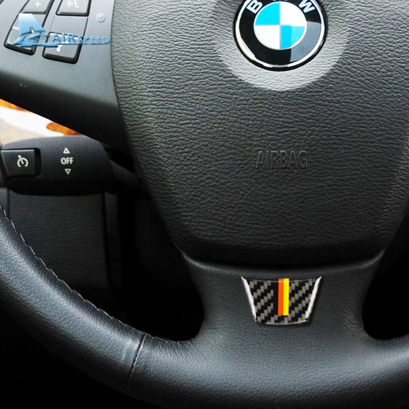 Наклейки на руль из углеродного волокна для BMW E70 X5 E71 X6|sticker m|emblem stickerfor bmw |
