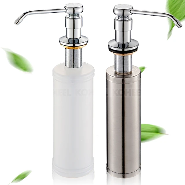 Kitchen Sink Soap Dispenser 304 Stainless Steel Detergent Bottle Kitchen Sink Soap Dispenser 304 Stainless Steel Detergent Bottle Press Wash Dish