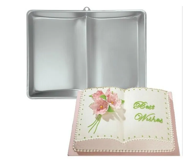 3D Open Book Birthday Cake Pan 5