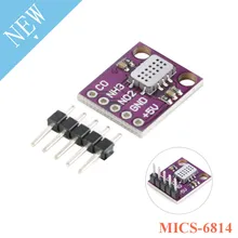 MICS-6814 качество воздуха CO NO2 NH3 азотный датчик углерода газа модуль для Arduino