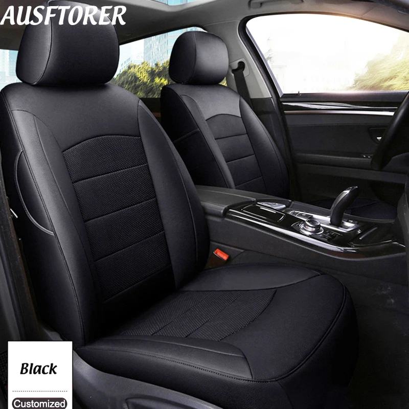 Us 310 98 27 Off Ausftorer Cowhide Cover Car Seats For Acura Tl Leather Automotive Seat Covers Custom Cushion Seats Supports Interior Accessories In