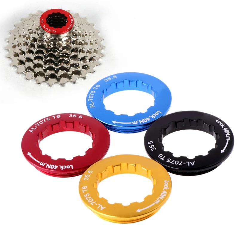 

Ultra Light Aluminum Alloy Mountain Bike Road Car Flywheel Lock Cover Locks Ring L15