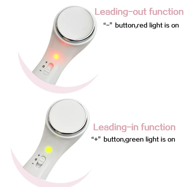 Micro Vibrate Anti-wrinkle Facial Massager Roller Ion Face Care Clean Tool