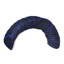 Много 100 шт новые средние 0,71 мм Пустые целлулоидные медиаторы для гитары жемчужный синий