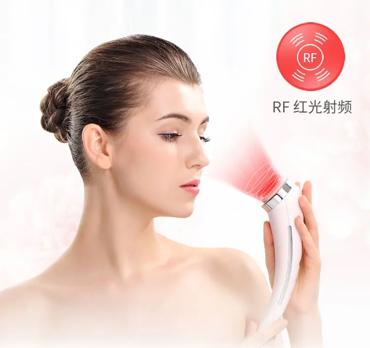 

Landwind Face Skin EMS Mesotherapy Electroporation RF Radio Frequency Facial LED Photon Skin Care Device Face Lift Massage
