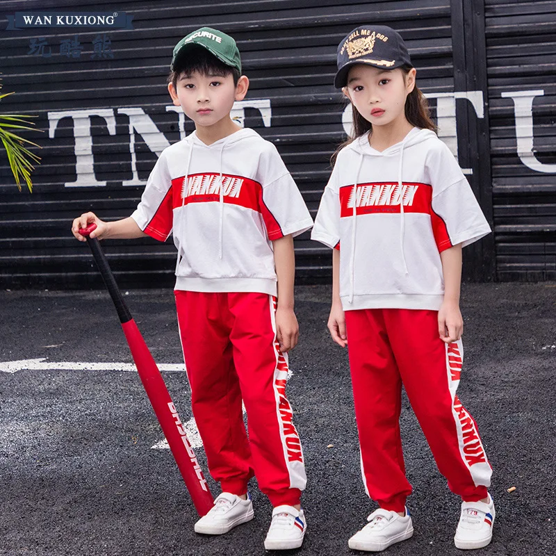 

Kid's school suit New Street Dance Hip Hop suit Kindergarten uniform Student uniform