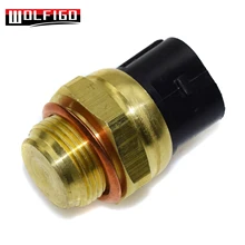 Wolfigo novo interruptor do ventilador de refrigeração do motor para audi tt vw beetle golf j-etta passat 1h0959481b, 1h0 959 481 b, 1h0959481, 100 959 0001
