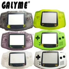 galyme Лидер продаж HI-Q крышка Корпус с Пластик Limited Экран для gameboyadvancegba игровой консоли мальчик В виде ракушки случае