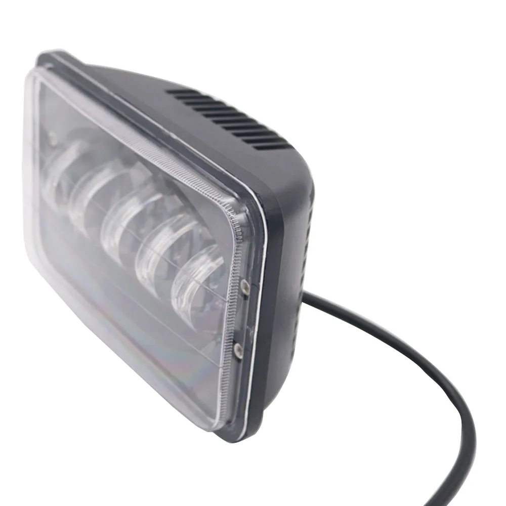  Marloo 6 Inch 50W LED Work Light Spotlight 12V 24V Square Offroad Worklight for Off road Car Pickup