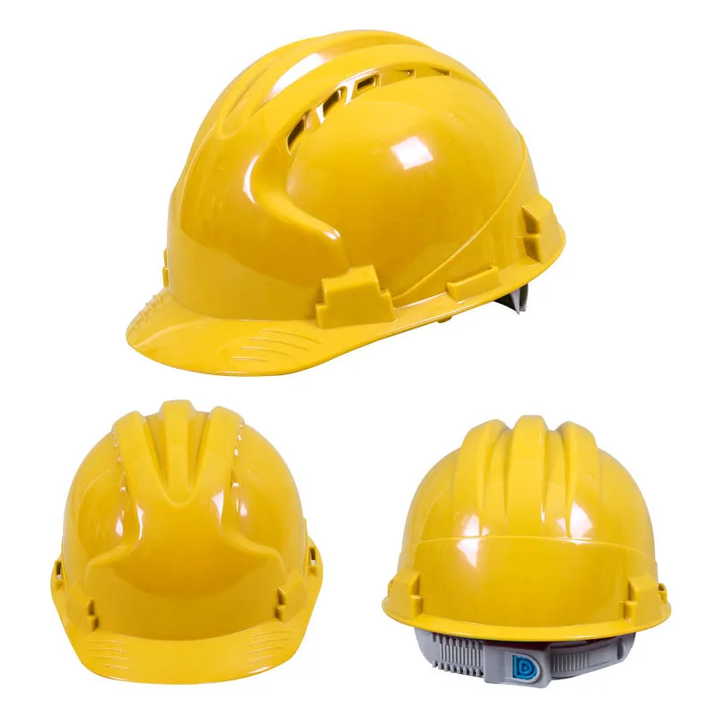 Защитный шлем из АБС-пластика, дышащие защитные рабочие шлемы, защита головы, защитный шлем, строительная жесткая шапка, шапка для инженеров