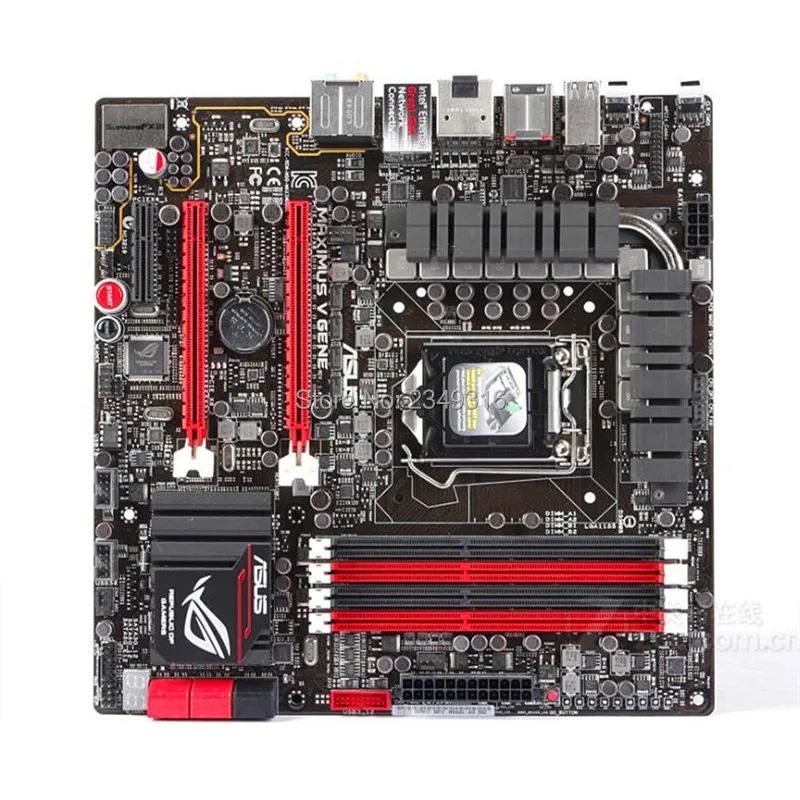 Для Asus Максимус V ген для рабочего стола материнской платы LGA 1155 DDR3 32 Гб USB3.0 для туристических ящиков 22/32nm Процессор Z77 материнская плата