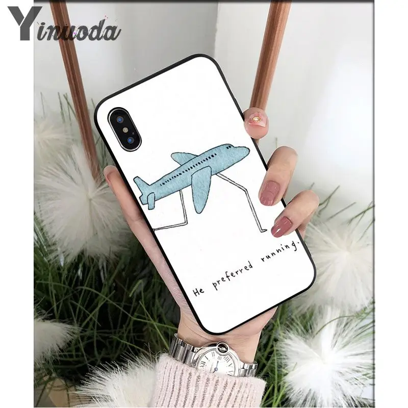 Simple and lovely cartoon pattern air plane