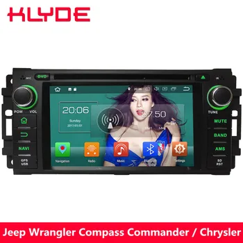 

KLYDE 4G Android 8.0 Octa Core 4GB RAM Car DVD Multimedia Player For Jeep Patriot Liberty Wrangler Unlimited Compass Commander
