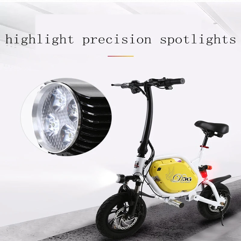 Cheap Adults Folding New Bicycle 100W 48V  Lithium battery  Folding Mini 2 wheels Electric Scooter 7