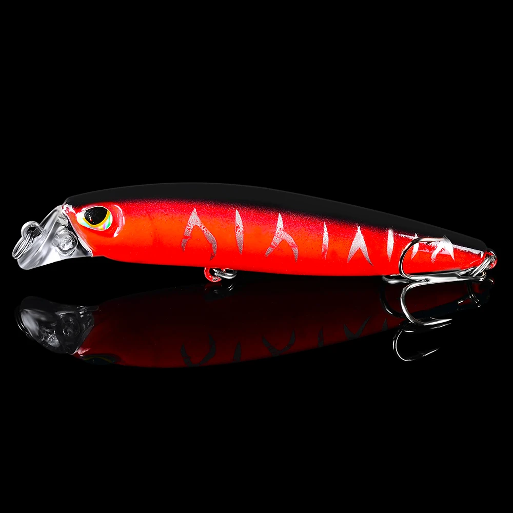 

1PC Artificial Fishing Bait Fishing Lure 6Colors 10.4g 9.4cm fishing tackle 6# BKB Hooks bass