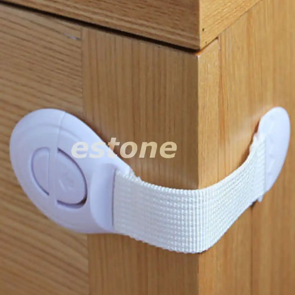 Free Shipping Lots Bebe Enfants Securite Porte Serrure Refrigerateur Tiroir Toilette Armoire Cabinet Locks Straps Aliexpress