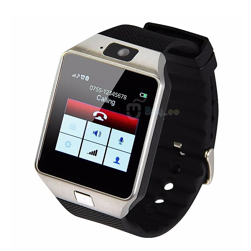  Smart Watch Clock With Sim Card Slot Push Message Bluetooth Connectivity Android Phone Better Than  - 32961668622