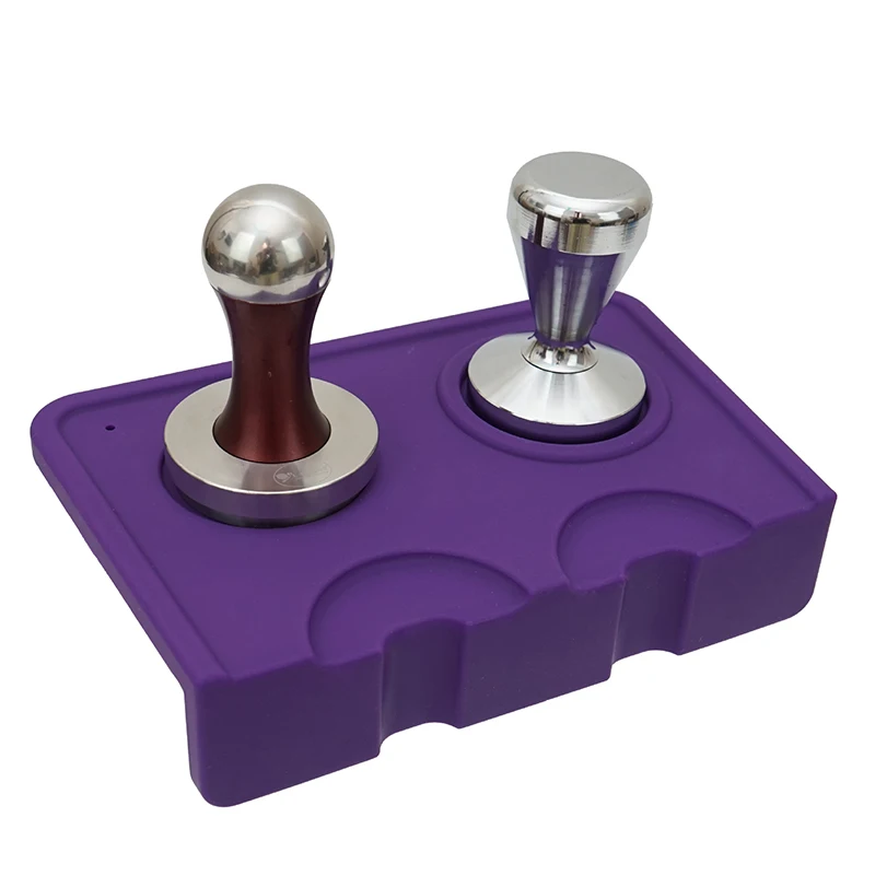 

Coffee Tamper Mat, Silicone Espresso Fluted Tamping Mat For Baristas, to Protect Your Worktop