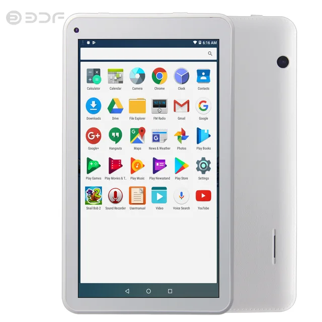 Cheap and Simple 7 inch Tablet PC SoFIA Android 6.0 Quad Core 1GB+16GB Dual Camera  WiFi Ultra Slim  Bluetooth WiFi Tablet PC