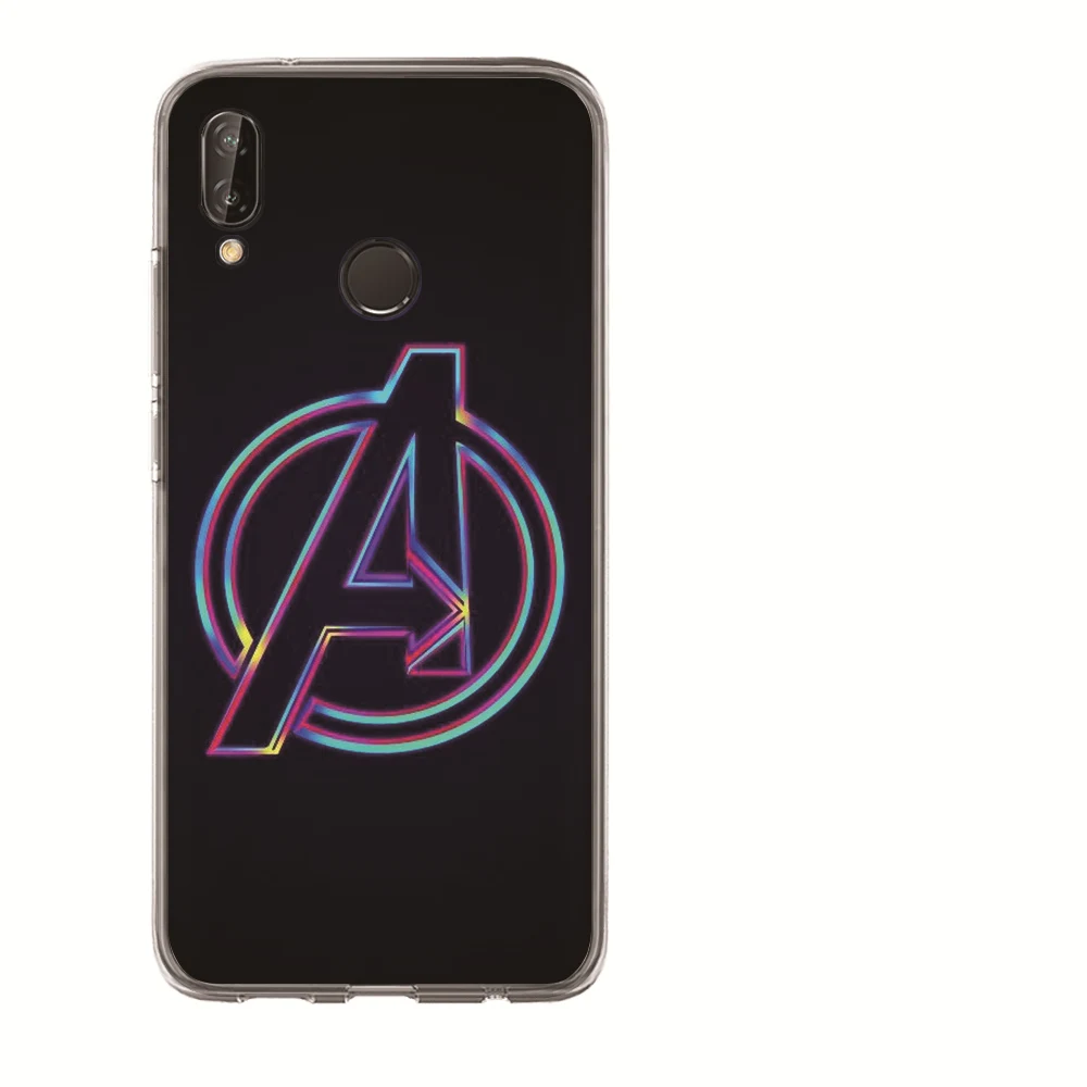 Luxury Marvel Avengers Deadpool Spider-Man Phone Case Etui For Huawei P30 Pro P20 Lite Case Mate 20 lite Pro 9 10 P10 Lite Coque