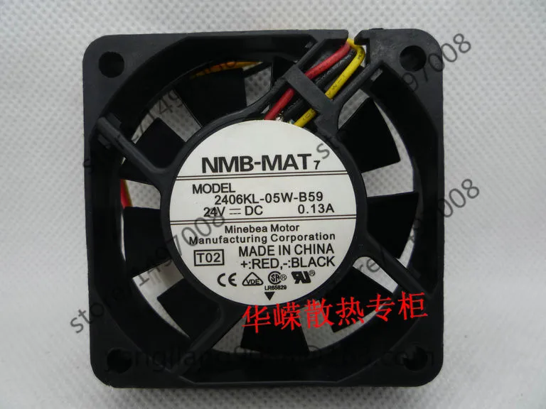 NMB-MAT 2406KL-05W-B59 T02 DC 24V 0.13A Вентилятор охлаждения сервера | Компьютеры и офис