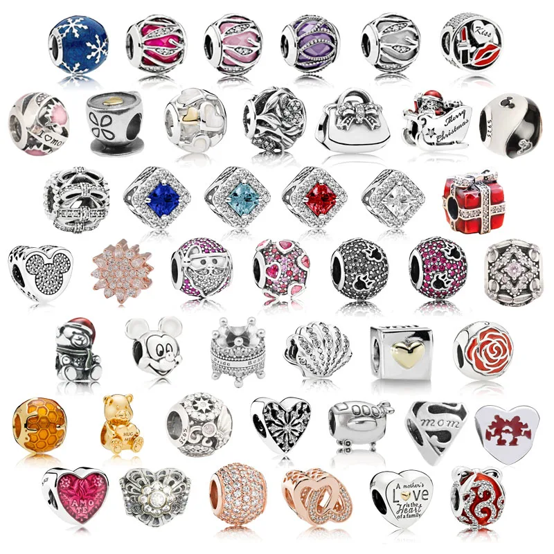 

Celebrate Coffee Cup Bear Crown Radiant Charm 925 Silver Bead Fit Original Pandora Bracelet Bangle for Women DIY Chrismas Gifts