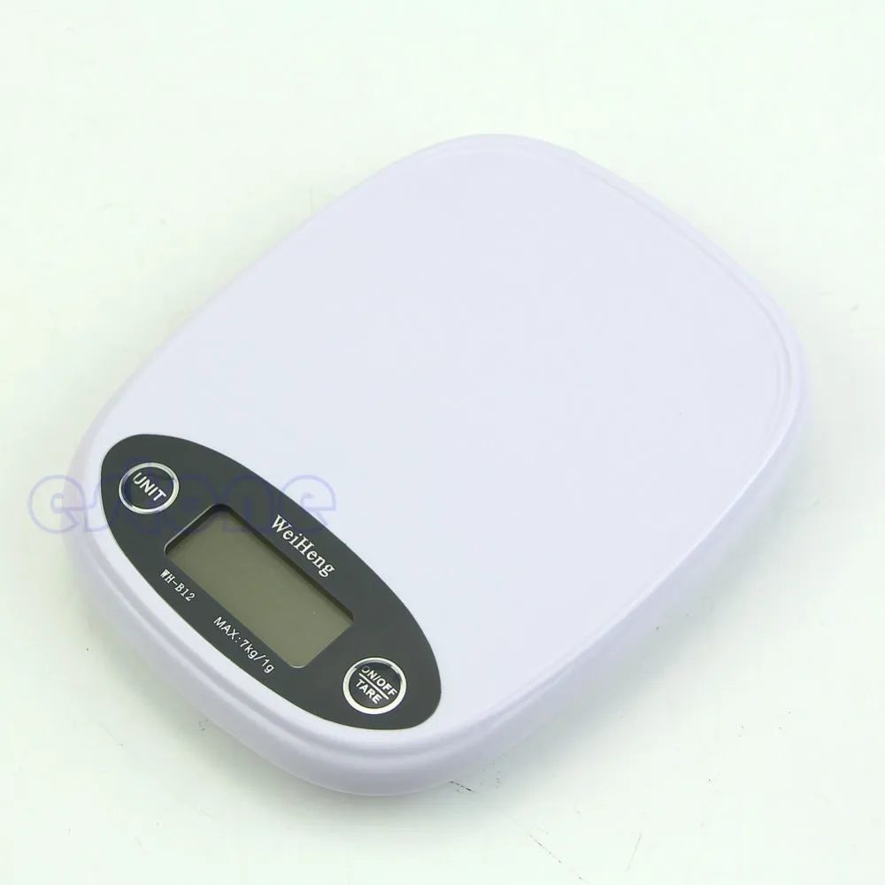 E74 весы Цифровые 7 кг/1 г 5 кг диета Еда Почтовый Вес Баланс g lb подсветка